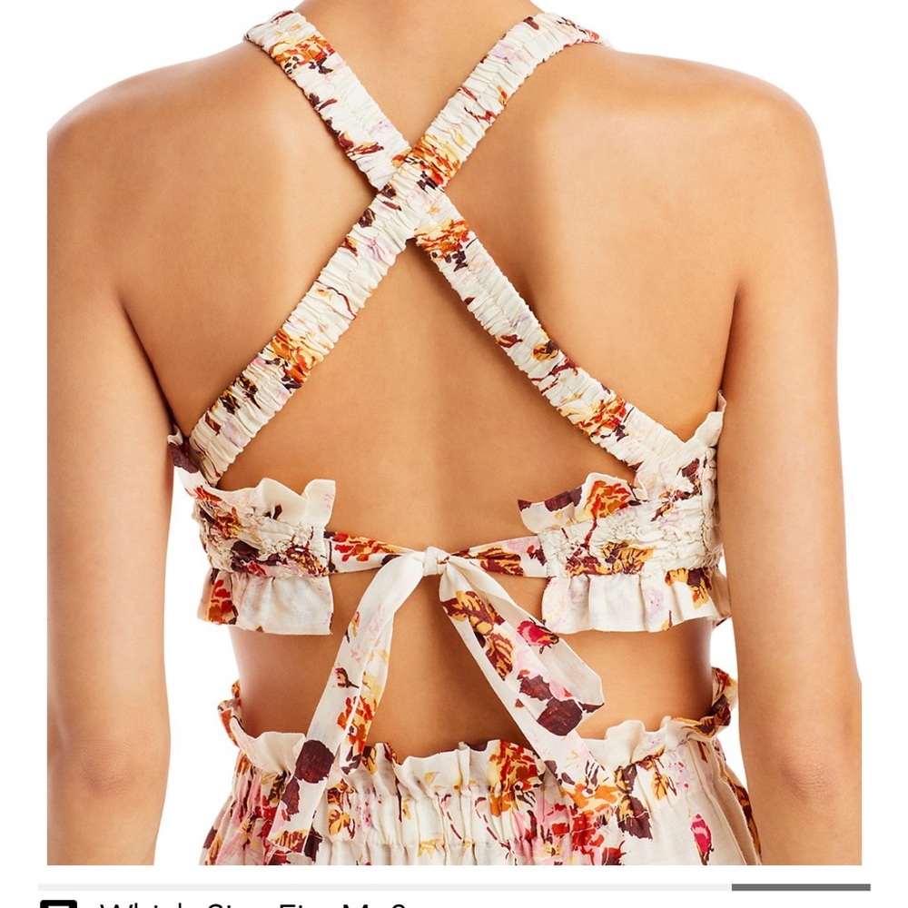 NWT! SEA NEW YORK ESME TWO PIECE APRON DRESS - Picture 4 of 8